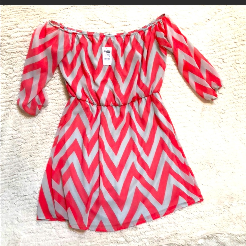 Off shoulder mini dress